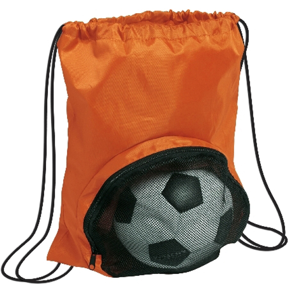 Sports Nylon Drawstring Bag