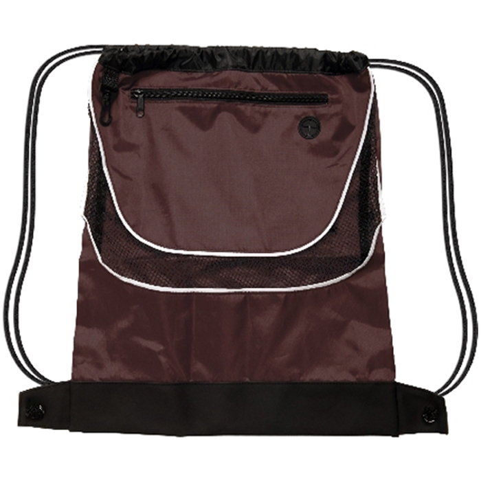 Tournament Nylon Drawstring Backpack