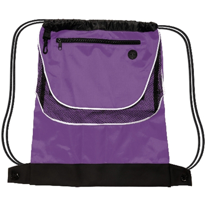 Tournament Nylon Drawstring Backpack