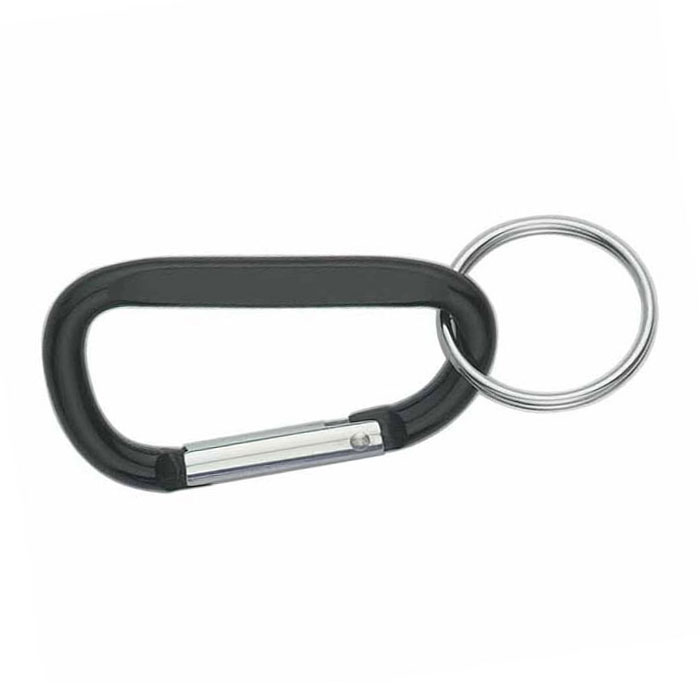 Monogrammed 6mm Carabiner With Split Ring