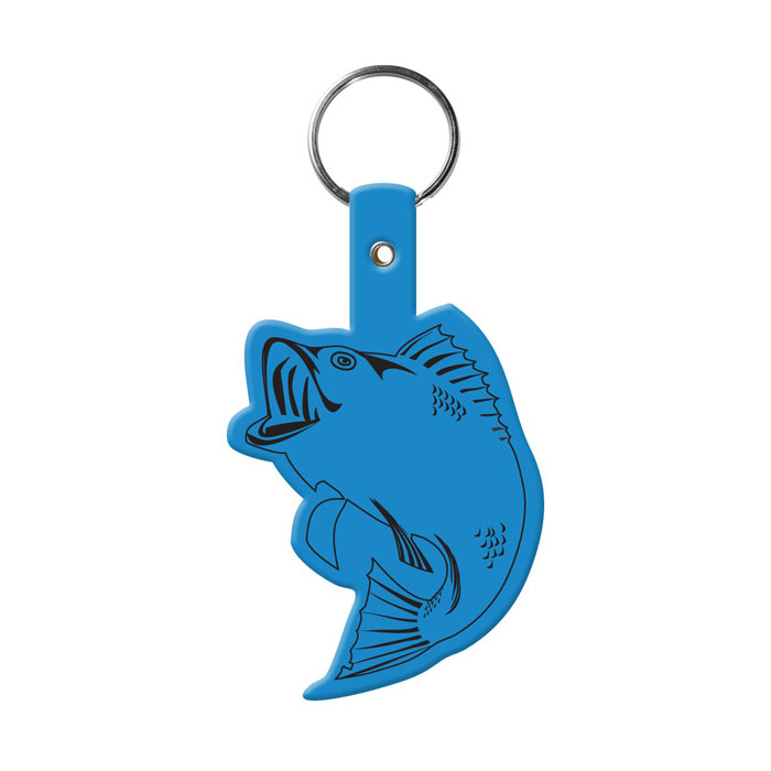 Custom Logo Fish Flexible Key-Tag