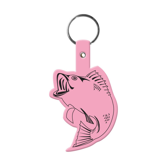 Custom Logo Fish Flexible Key-Tag