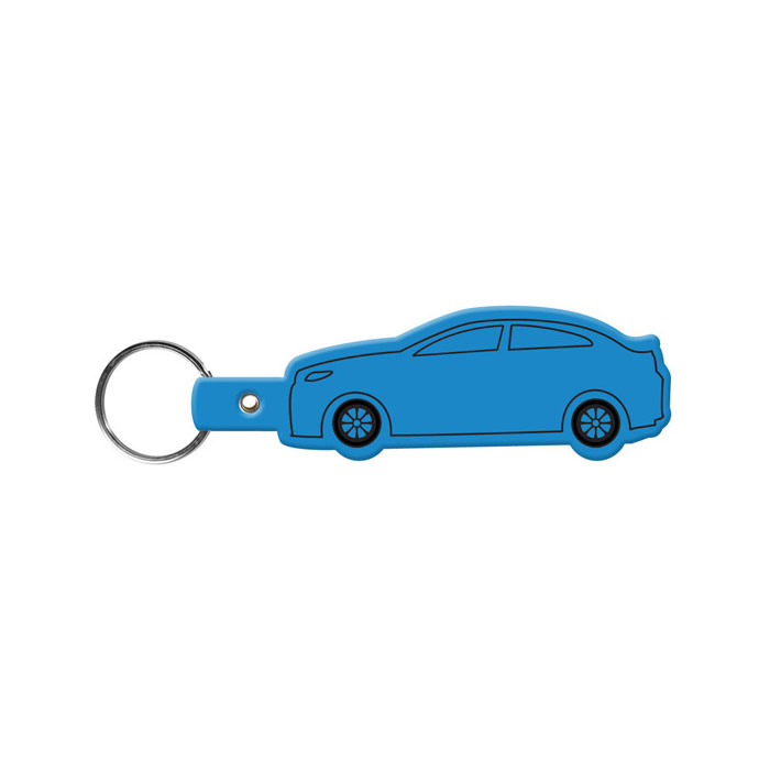 Imprinted Car Key-Tag - Promo Keychains