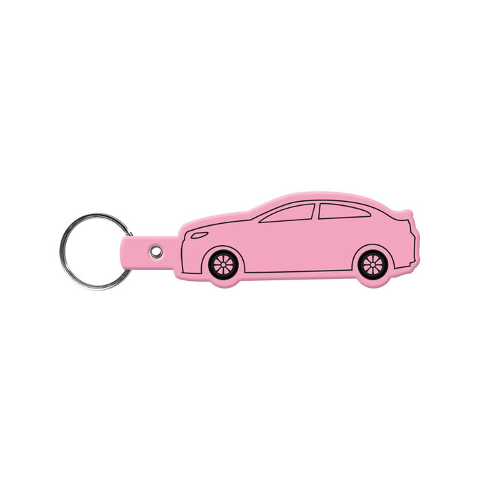 Imprinted Car Key-Tag - Promo Keychains