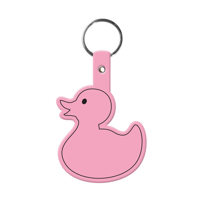 Printed Duckie Flexible Key-Tag