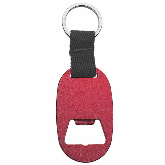 Custom Printed Metal Key Tag With Bottle Opener