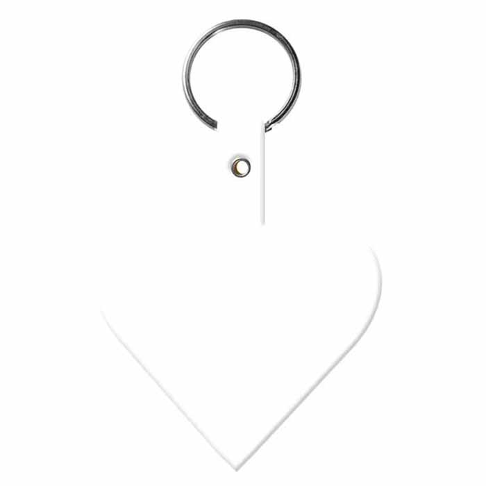 Promotional Heart Flexible Key-Tag