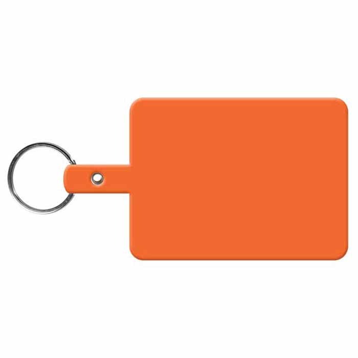 Custom Large Rectangle Flexible Key-Tag