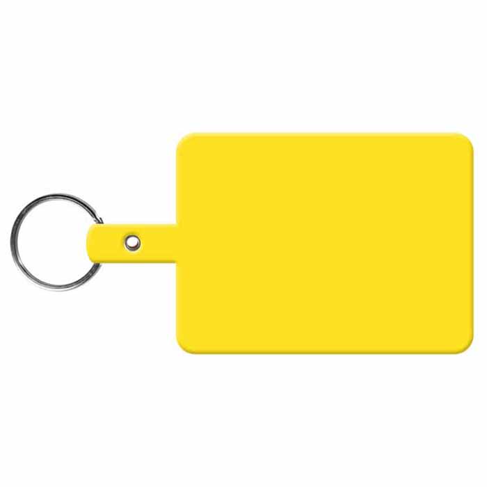 Custom Large Rectangle Flexible Key-Tag