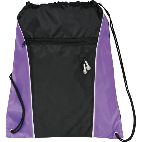 Printable Funnel Drawstring Cinch Backpack