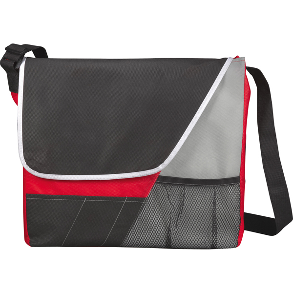 Imprinted Rhythm Messenger Bag