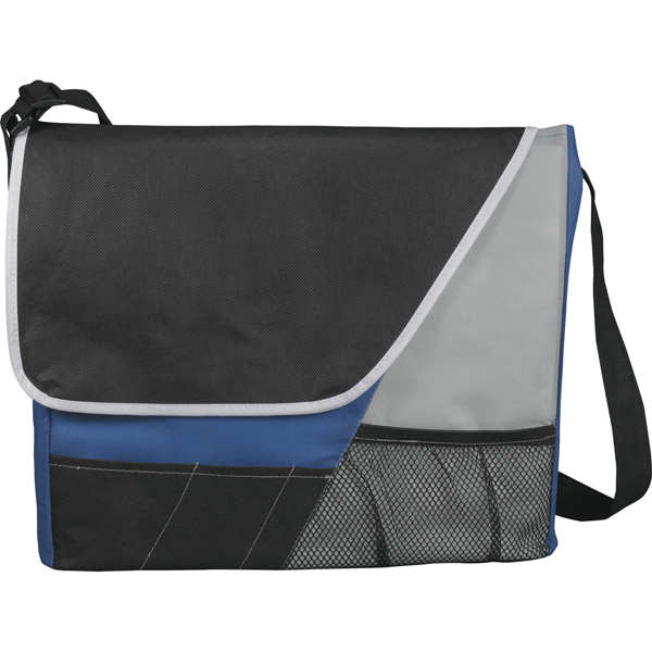 Imprinted Rhythm Messenger Bag