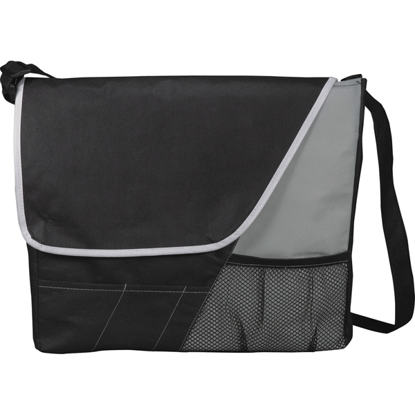 Imprinted Rhythm Messenger Bag