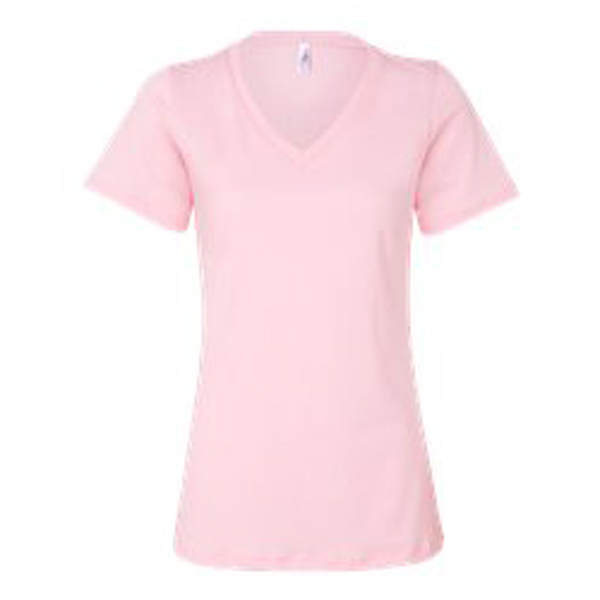 Bella Missy Short-Sleeve Jersey V-Neck Tee