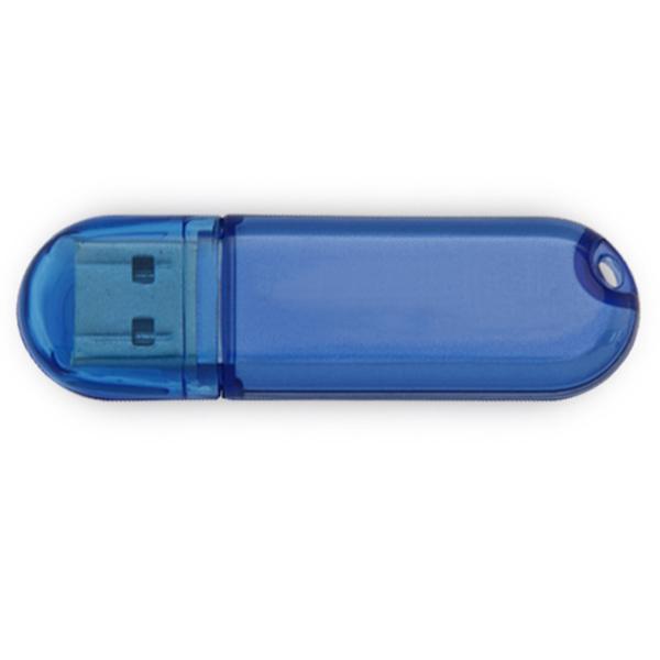 2GB Transparent USB Drive