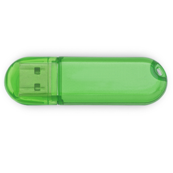 2GB Transparent USB Drive