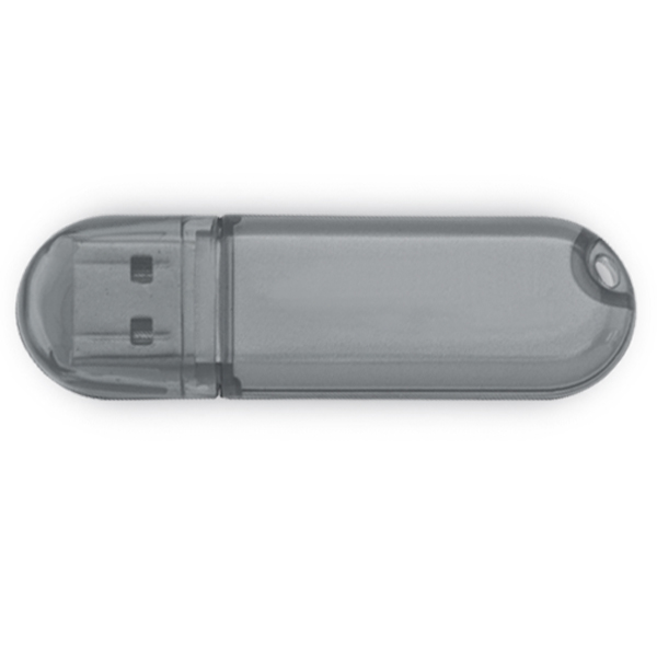 2GB Transparent USB Drive