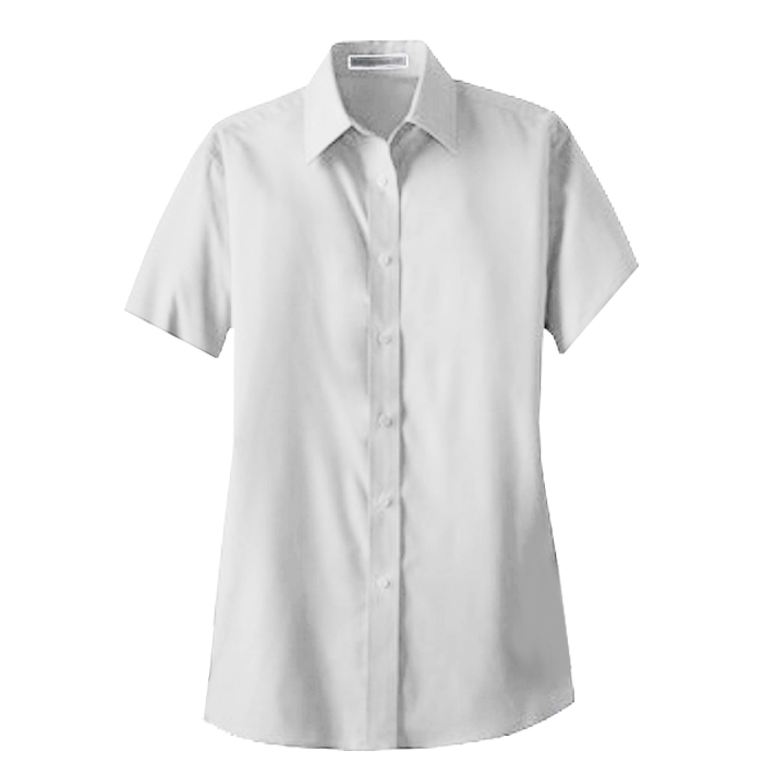 Port Authority Ladies' S-Sleeve Poplin Shirt