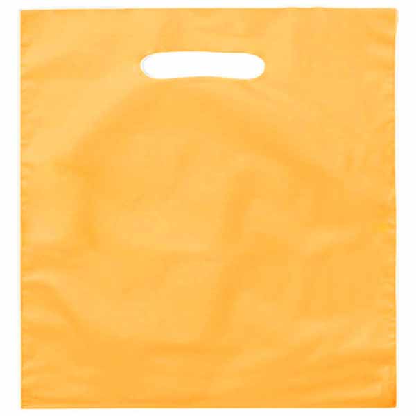 9 x 12 Frosted Die Cut Plastic Bags