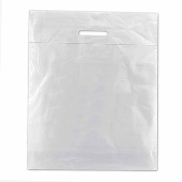 Imprintable Low Density Fold Over Die Cut Bags