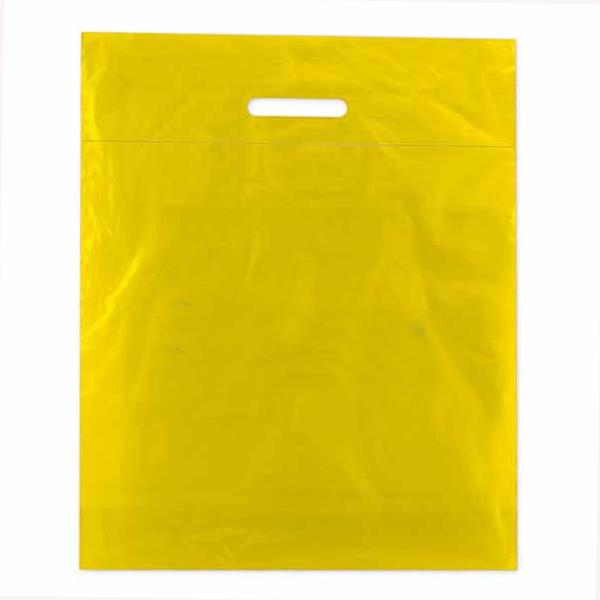 Imprintable Low Density Fold Over Die Cut Bags