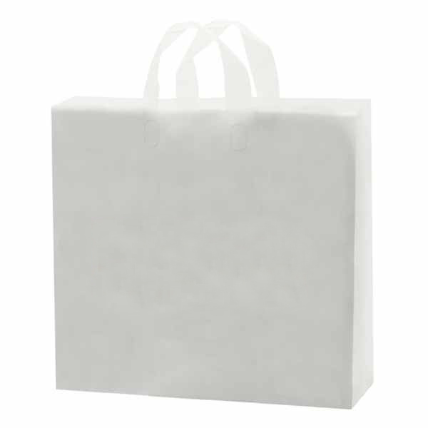 Customized Frosted Soft Loop Handle Bags