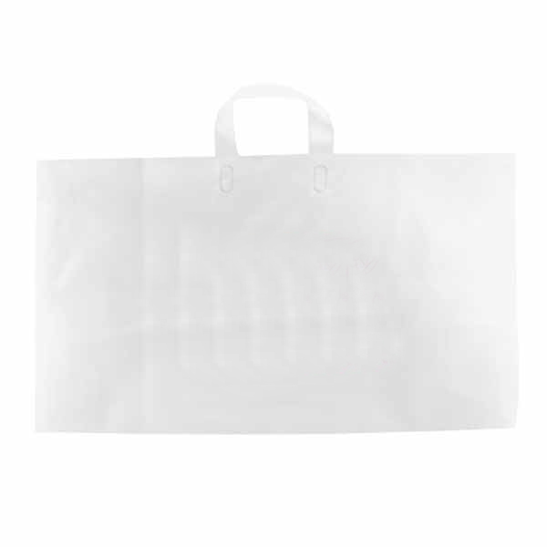 Customizable Frosted Soft Loop Handle Bags