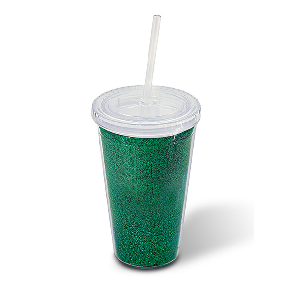 16 oz Glitter Acrylic Tumbler