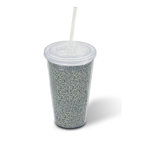 16 oz Glitter Acrylic Tumbler