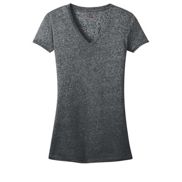 District Microburn V-Neck Cap Sleeve Tee