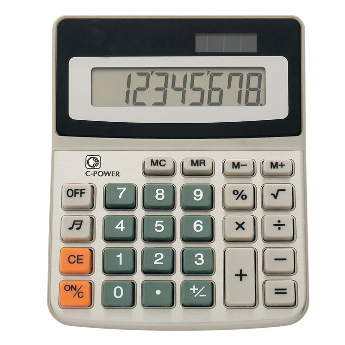 Custom Printed Dual Power Calculator