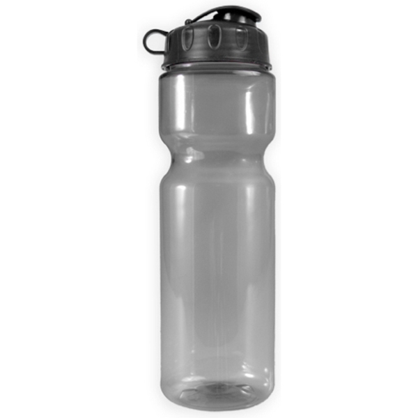 Printed 28 oz. Transparent Bottle