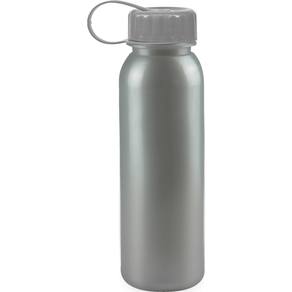 Promotional 24 oz. Metalike Bottle with Tethered Lid