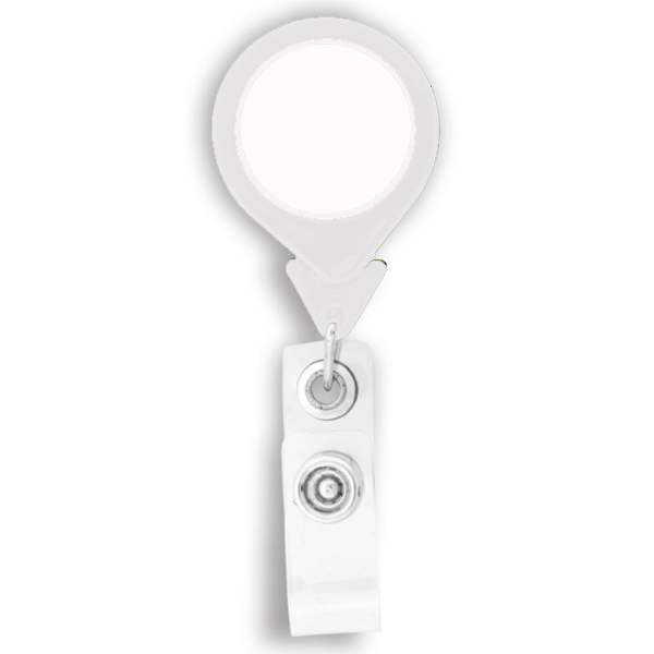 Printed Tear Drop Retractable Badge Reel