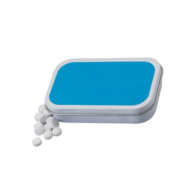 Custom Sugar-Free Mints in Large Hinged Tin