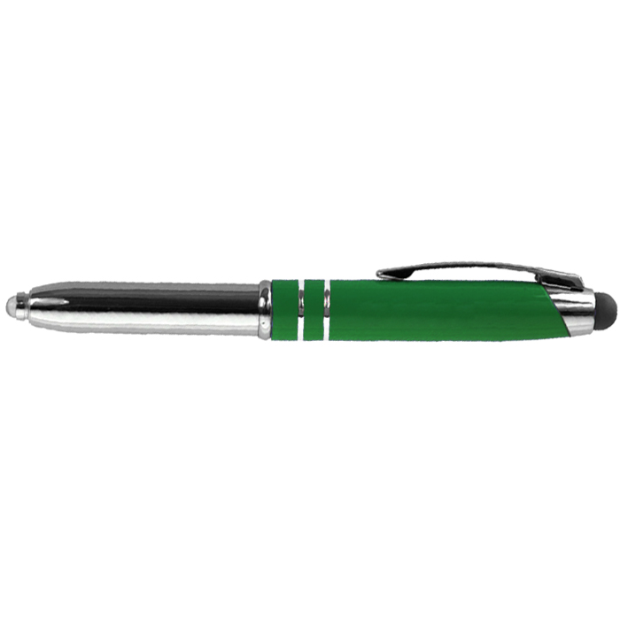 3-in-1 Stylus Pen With Flashlight, Stylus And Ballpoint Pen