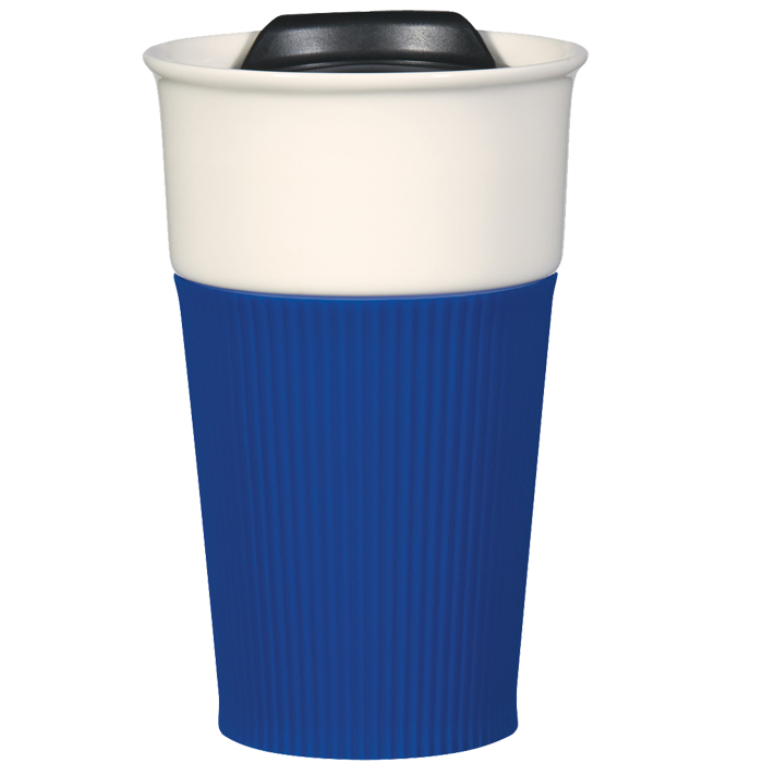 13 Oz. Ceramic Mug with Silicone Sleeve