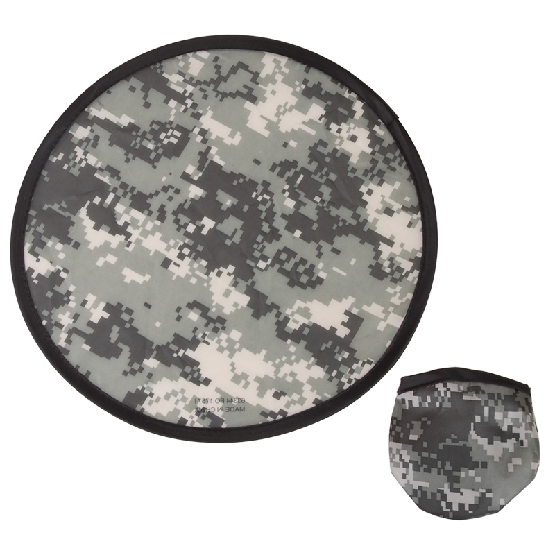 Monogrammed Camouflage Flexible Frisbees