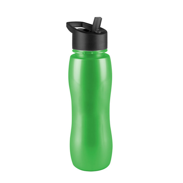 25 oz. Metalike Bottle with Flip Straw Lid