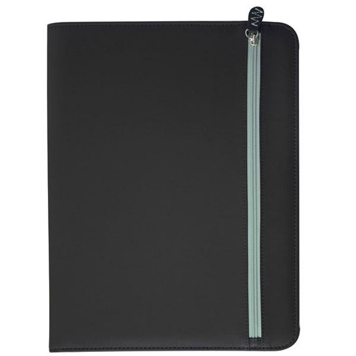 Custom Logo Technix Zippered Padfolio