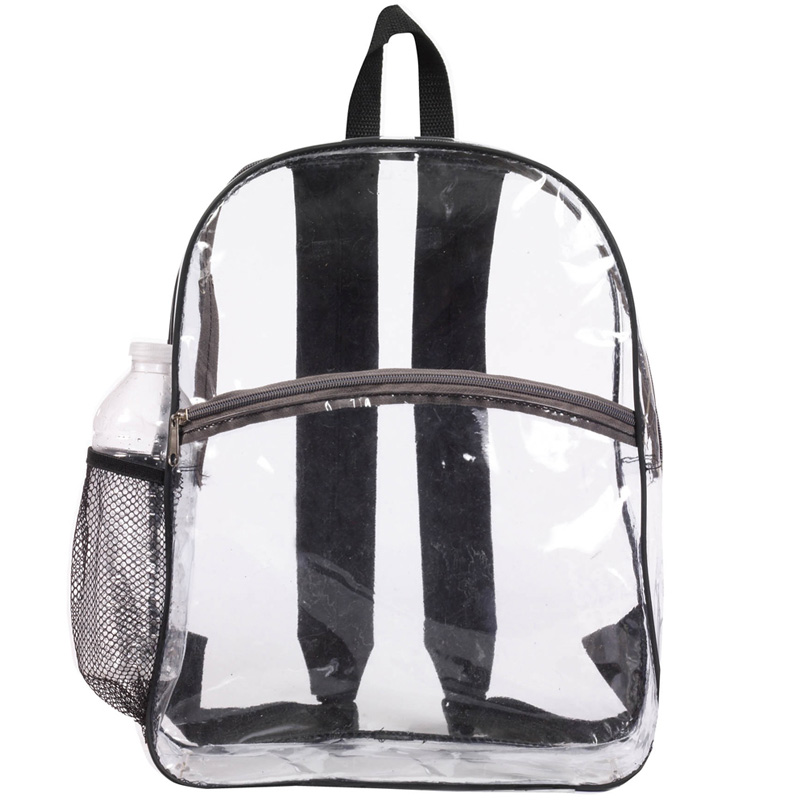 Custom Clear Zipper Transparent Backpack